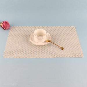 Online wholesale rectangle tabletop decoration place mat dinner mat for home hotel