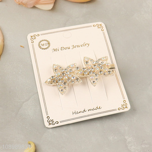 Good quality fashionable women hair accessories diamond-encrusted <em>hairpin</em>