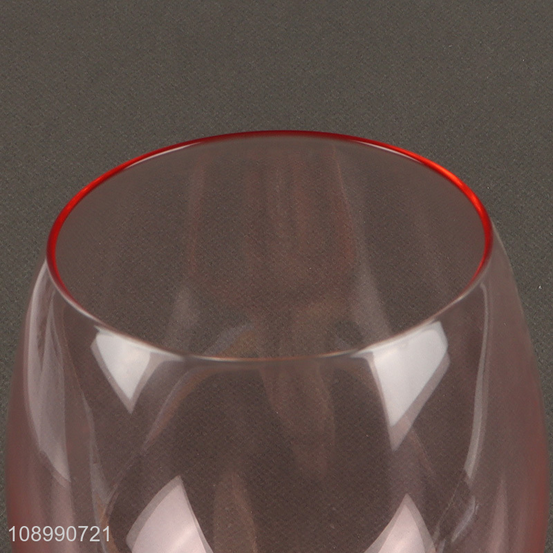 High Quality Red Wine Glasses Lead Free Glass Wine Whiskey Cup