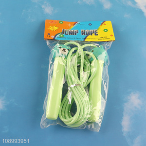 Top quality cartoon kids sports fitness jump rope for indoor outdoor