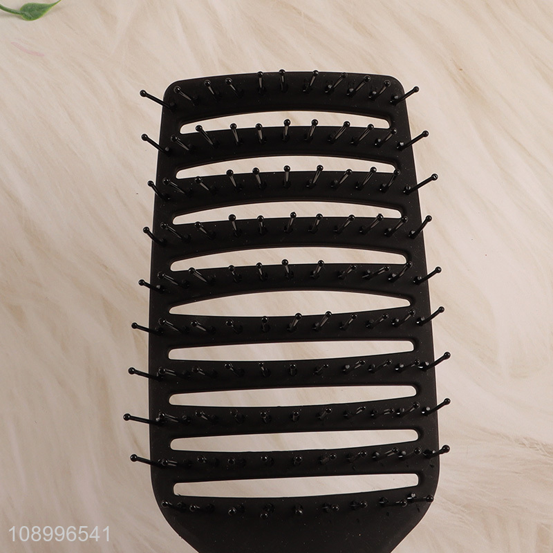 High Quality Curved Vented Detangling Brush for Wet and Dry Hair