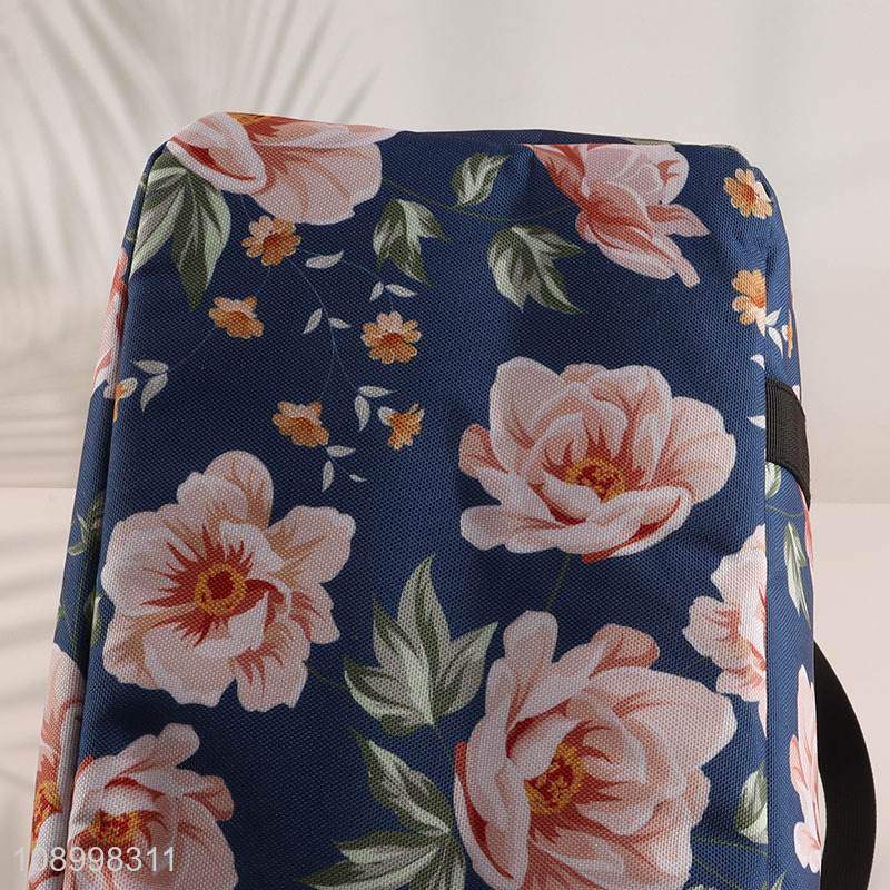 Hot Selling Floral Print Insulated Lunch Bag Cooler Bag