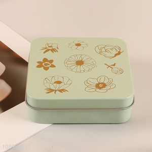 Online Wholesale Small Metal Tin Box for Chocolate Candy Packing