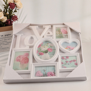 New Arrival 6 Opening Love Collage Picture Frame Wall Photo Frame