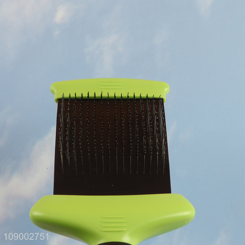 Popular products double-sided pet grooming tool pet comb pet hair brush