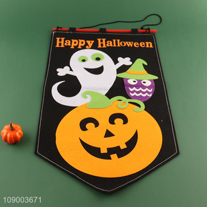 Hot Selling Happy Halloween Flag Halloween Door <em>Decorations</em> Garden <em>Party</em> Supplies