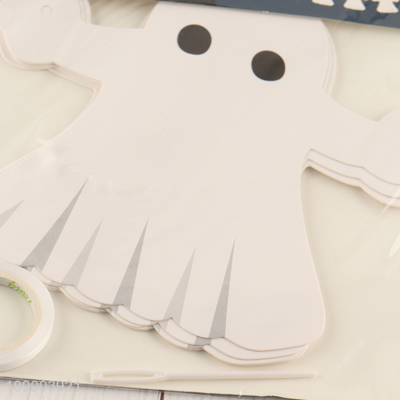 Online Wholesale Halloween Ghost Banner Bunting for Home Garden Decor