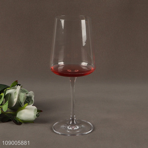 China factory clear glass red wine glasses champagne glasses goblet cup