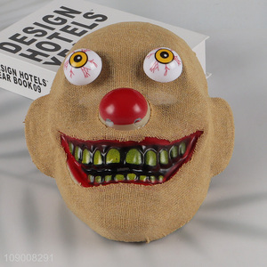 Factory price natural clown horror <em>mask</em> Halloween party cosplay <em>mask</em>