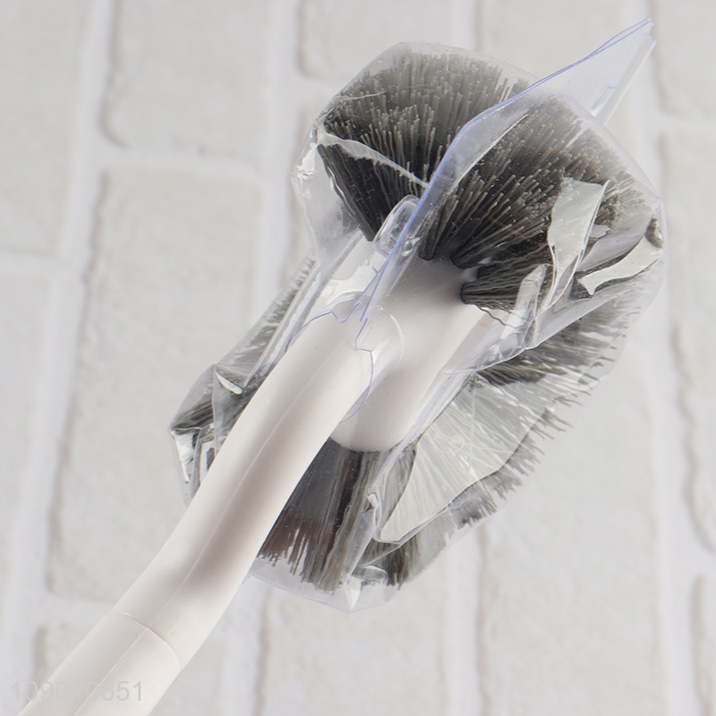 High Quality Curved Toilet Bowl Brush Toilet Scrubber for Bathroom