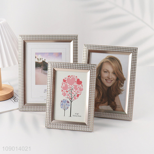 Wholesale 4X6 5X7 6X8 Inch Plastic PS Picture Frame for Tabletop Display