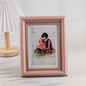 Factory supply plastic home decor photo frame picture frame for sale