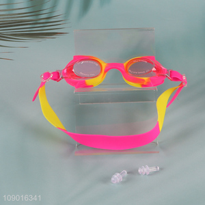 New arrival professional waterproof silicone swimming glasses swimming goggles