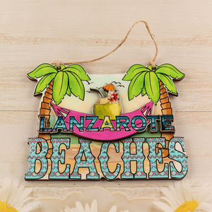 New Arrival Wall Hanging Sign Decoration Lanzarote Tourist Souvenir