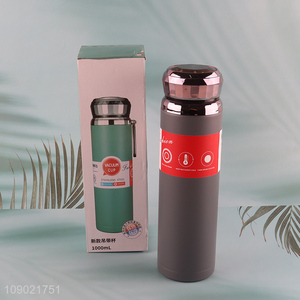 Wholesale 1000ml Leakproof Stainless Steel Vacuum Insulated Water Bottle