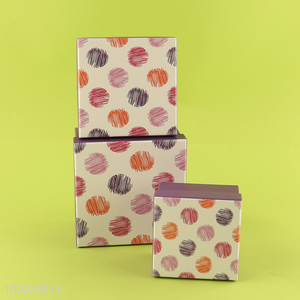 New Arrival 3PCS Nest Gift Boxes Set Cardboard Gift Boxes for Gift Packaging