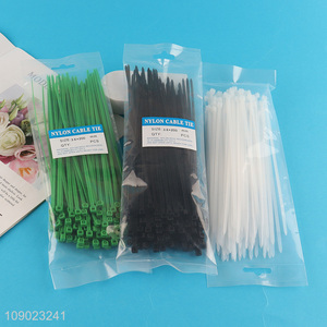 Online Wholesale 3.6*200mm Nylon Cable Multi-Purpose Ties Cable Zip Ties