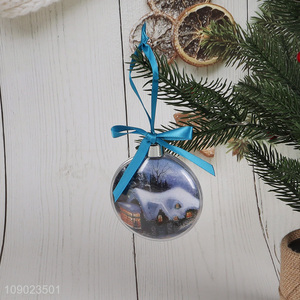 Good selling Christmas decoration hanging photo frame ball