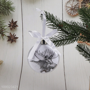 Hot products Christmas tree decoration hanging mini photo ball photo frame for sale