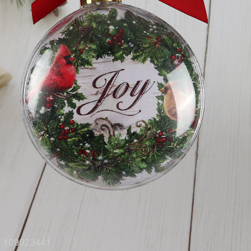 Online wholesale christmas tree ornament photo frame ball for Christmas decoration