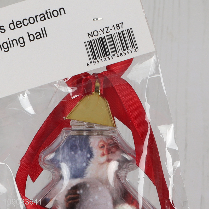 Hot selling Christmas hanging ornaments mini photo frame wholesale