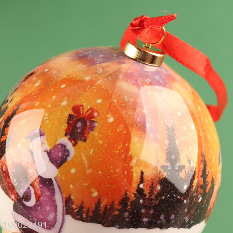 High quality round decorative Christmas tree hanging ornaments Christmas ball