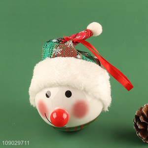 Hot products snowman shape hanging Christmas tree decoration light for sale