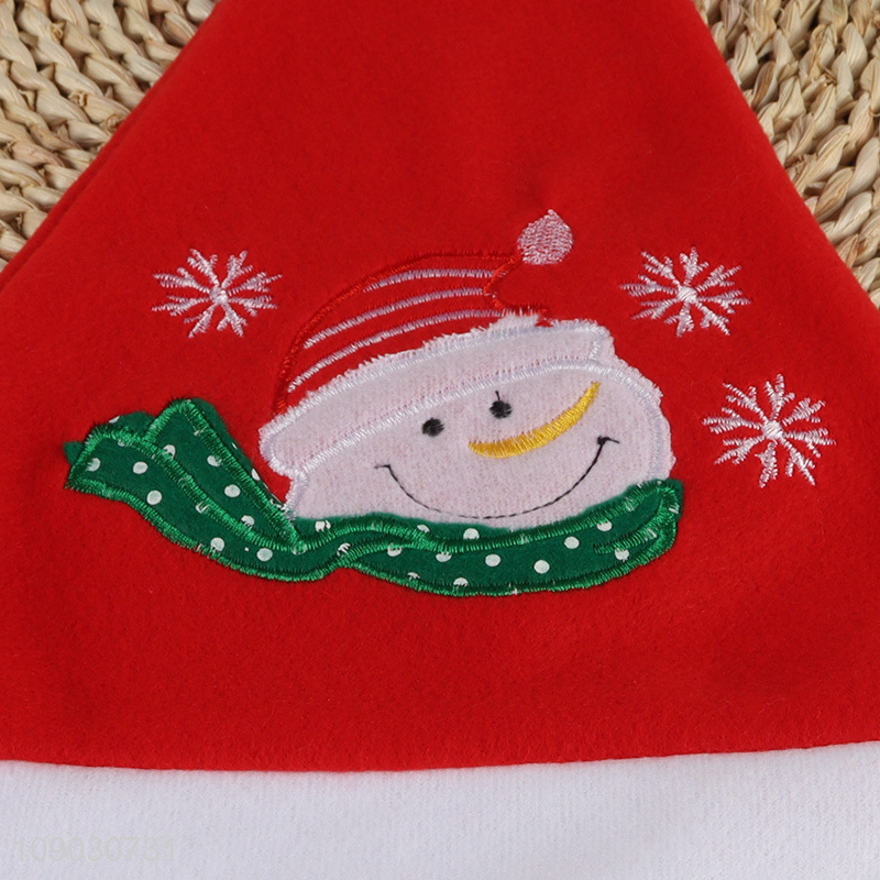 Most popular snowman snowman hat christmas santa hat Christmas hat for sale