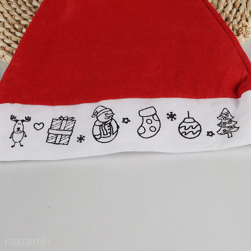 China products Christmas party supplies diy Christmas hat for sale