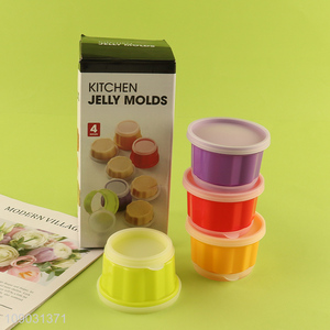 Online wholesale multicolor kitchen baking tool non-stick jelly molds