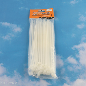 Latest products 75pcs adjustable white <em>nylon</em> <em>cable</em> <em>tie</em> set for sale