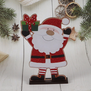 Good Quality Wooden Christmas Ornaments Table Centerpieces Christmas Party Decorations