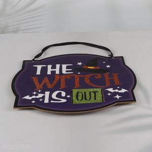 Good Quality Halloween Wooden Hanging Decorations Halloween Wood Hanging Signs