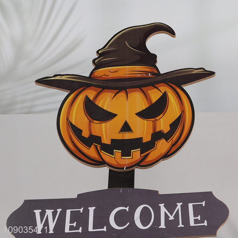 High Quality Wooden Halloween Decoration Garden Stakes Holiday Wooden Ornaments