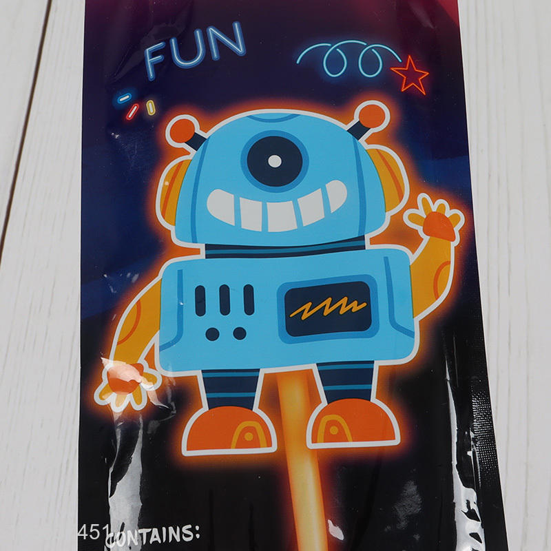 Online Wholesale Glow Sticks Party Supplies Glow In The Dark Robot for Kids Adults