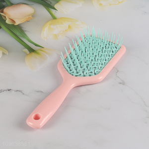 New Product Vented Hairbrush Wet Paddle Brush for Women Girls Hair Blowing