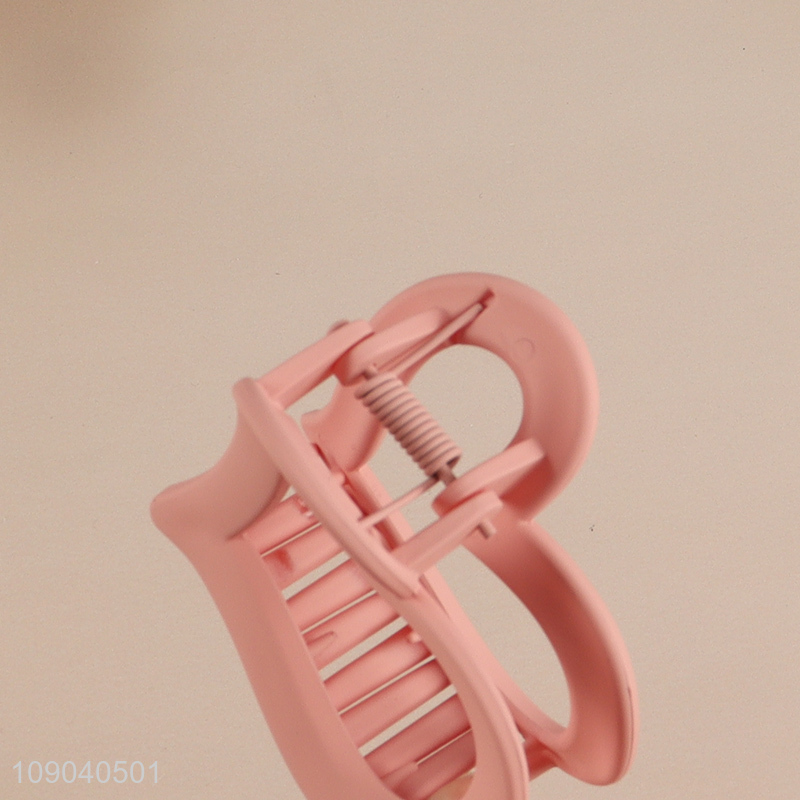 New Product Plastic Heart Hair Claw Clips Hair Clamps Hair Accessories