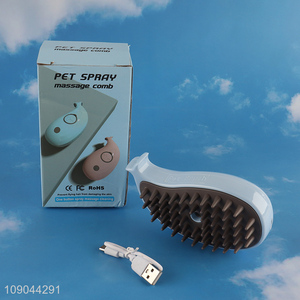 China factory professional anti-static pet spray massage comb pet supplies