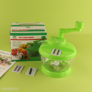 Low price multi-function hand roller food processor vegetable cutter for sale