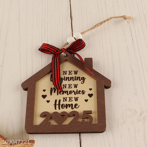 Hot products house shape Christmas hanging ornaments decoration new year decoration