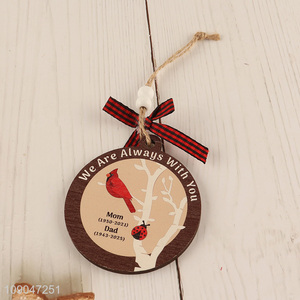 Good sale round Christmas hanging ornaments decoration for xmas tree