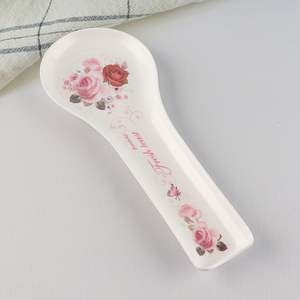 Latets products household melamine spoon rest flatware spoon rest