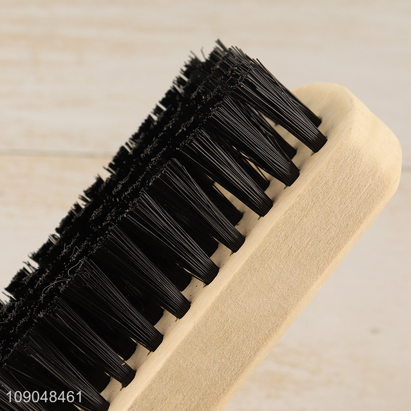 China wholesale shoes cleaning brush scrubbing brush wood shoe brush