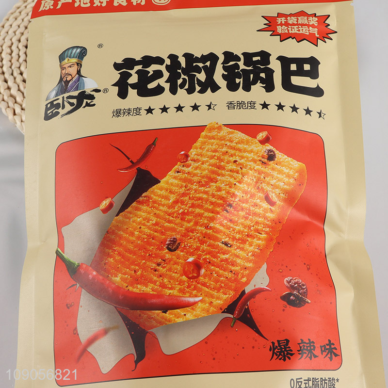 China wholesale spicy Chinese classic snack crispy rice crust