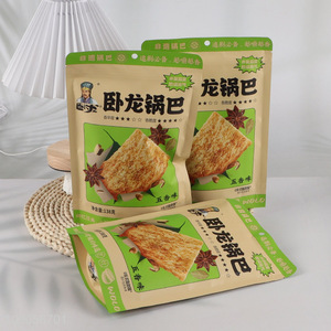 Yiwu market delicious food snack glutinous rice crust for sale