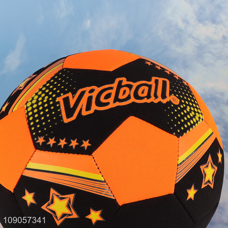 Good selling official size5 football soccer ball for sports training