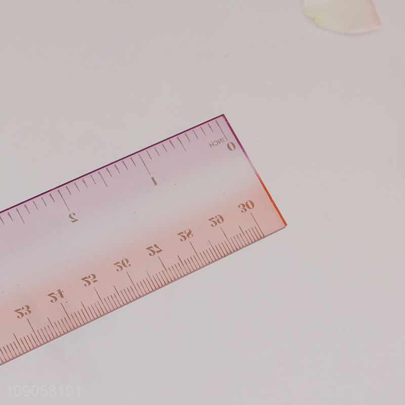 Best quality school students drafting supplies acrylic ruler for sale