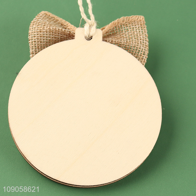 Hot Sale Christmas Tree Wooden Hanging Decorations Christmas Party Wall Decorations