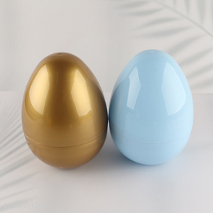 Hot Sale Large Empty Fillable Easter Egg Plastic Easter Egg Container