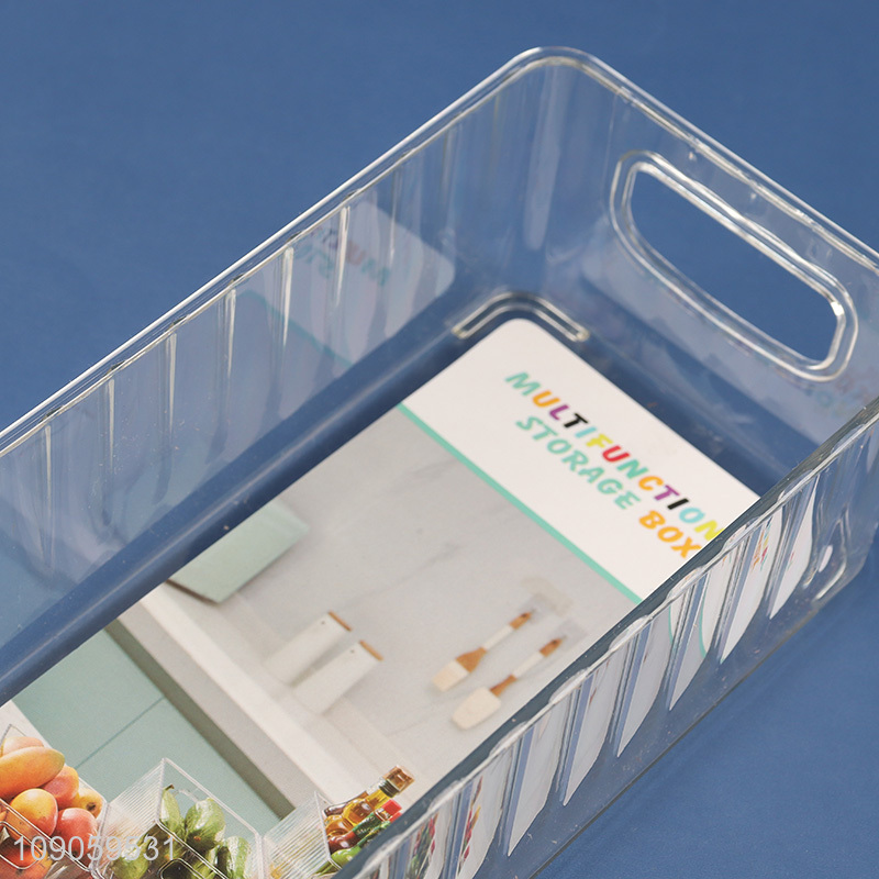 China Product Clear Plastic Storage Bins Multifunctional Storage Containers